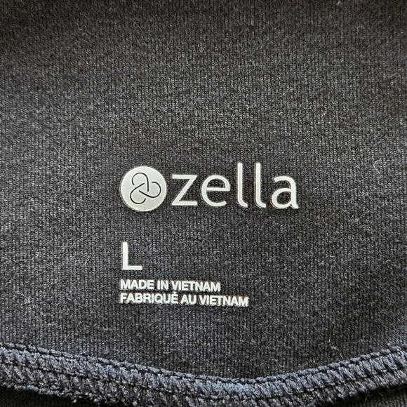 Zella Black High-Waisted Leggings, Size Large - Picture 4 of 4